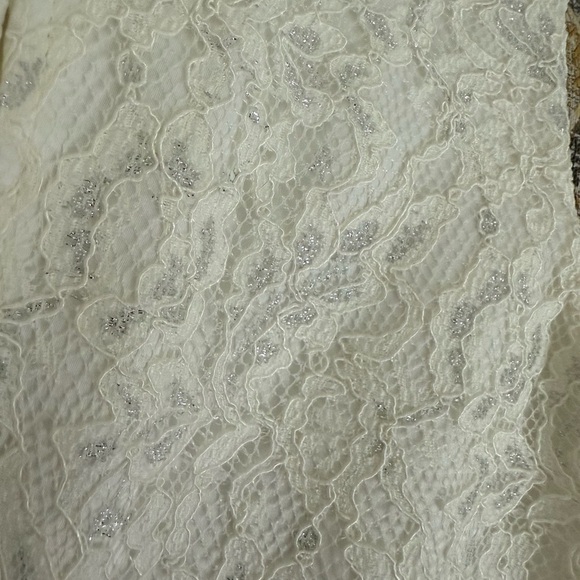 Emily Rose Pink and White Asymmetrical Tiered Sundress - Picture 5 of 5